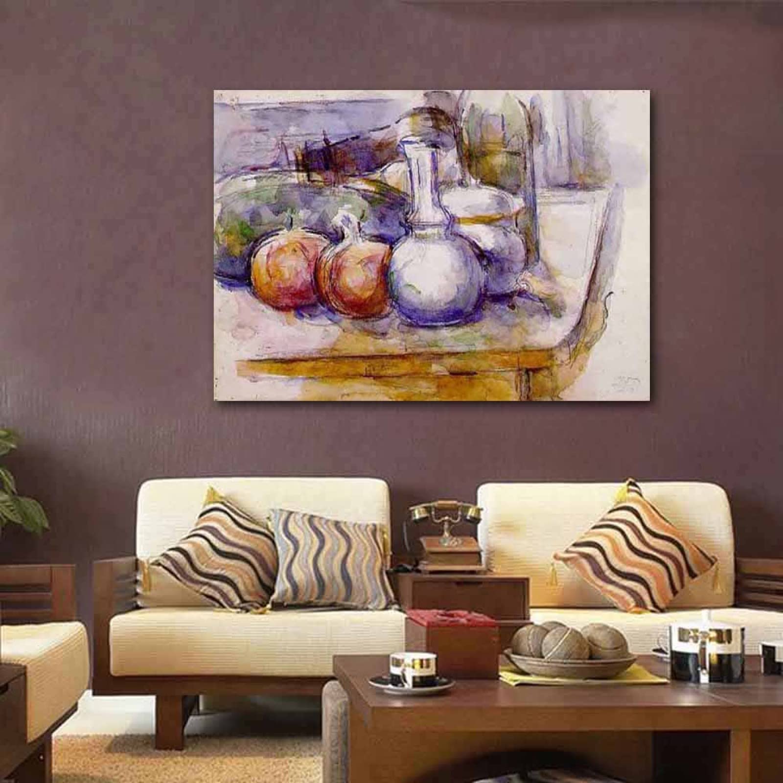 Amazon.co.jp: ポール・セザンヌStill Life 絵画 インテリア おしゃれ